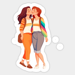 The Kiss Sticker